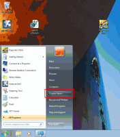 Uruchomienie panelu sterowania w Windows 7 Uruchomienie panelu sterowania w Windows 7