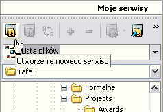 Tworzenie nowego projektu (serwisu)