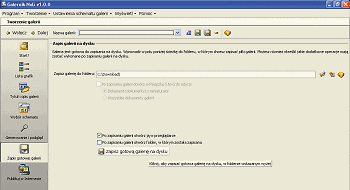 Rys. 12. Zapisywanie galerii 
