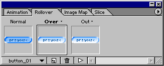ImageReady Efekt Rollover