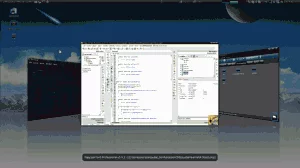 Główne okno Pajączka na Debian Linux