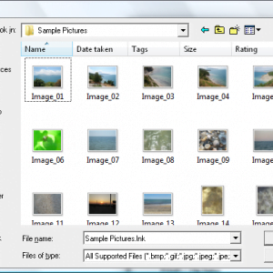 Pliki graficzne w eksploratorze Windows