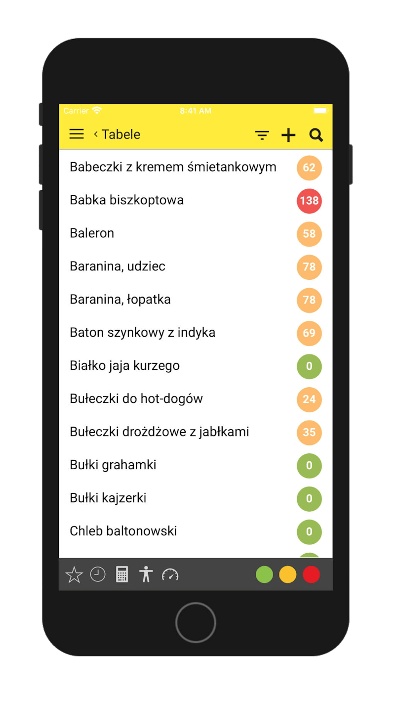 3 14 Zawartość cholesterolu w żywności - pomoc w diecie niskocholesterolowej - aplikacja dla Android, iOS i na urządzenia mobilne