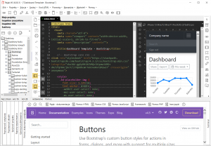 Wsparcie dla bibliotek Frontend Boostrap Semantic Tailwind